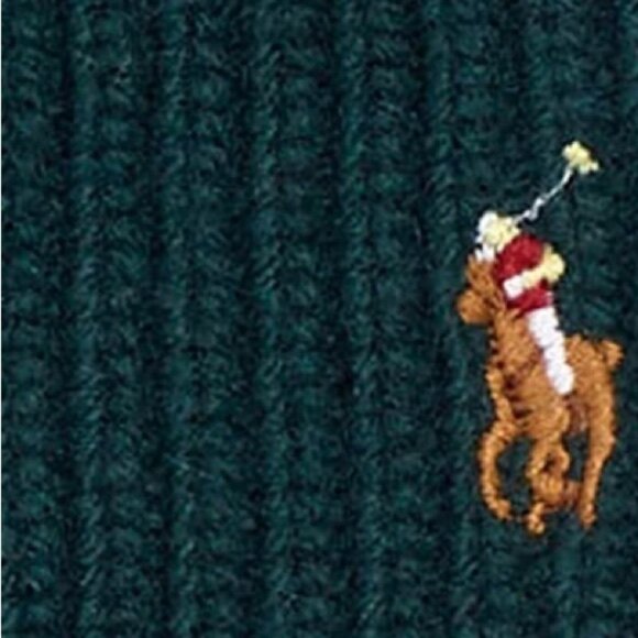 Polo Ralph Lauren Pony wool-blend beanie Polo Ralph Lauren Polo Ralph Lauren Signature Pony Wool-Blend Beanie